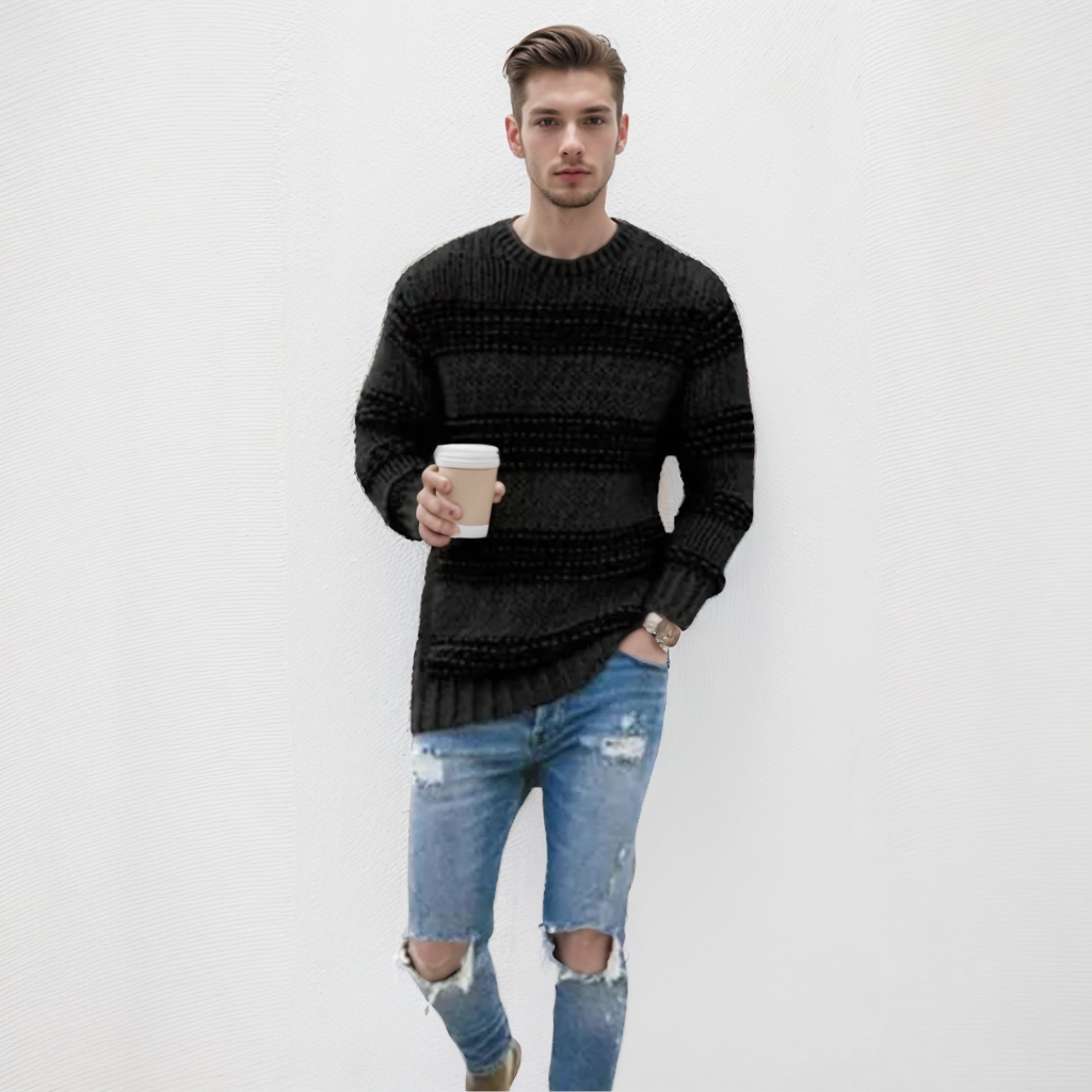 Evan | Elegant Knit Sweater
