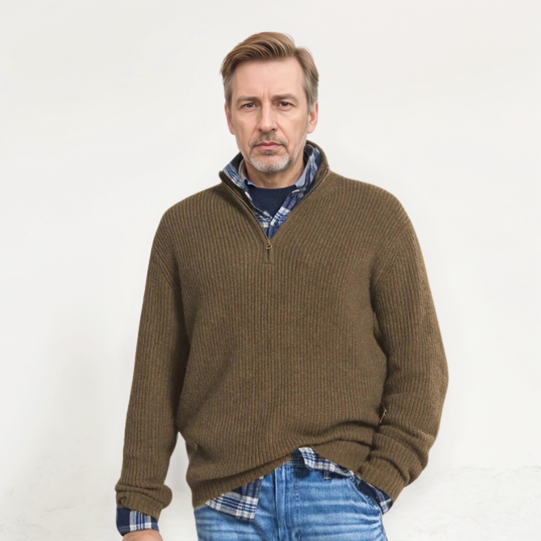 Jack | Comfortable sweater with a zipper