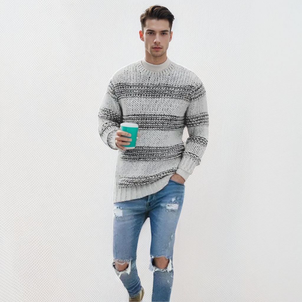 Evan | Elegant Knit Sweater