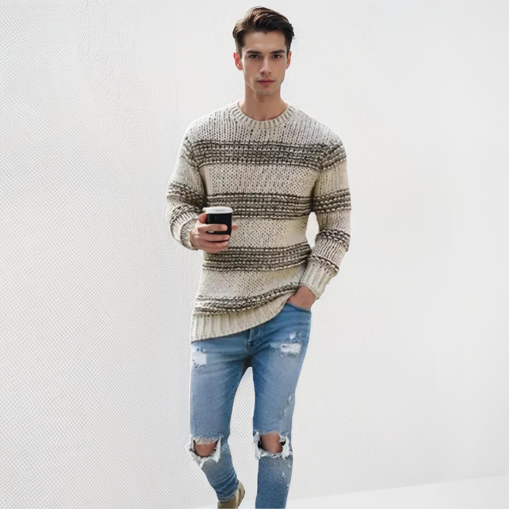 Evan | Elegant Knit Sweater