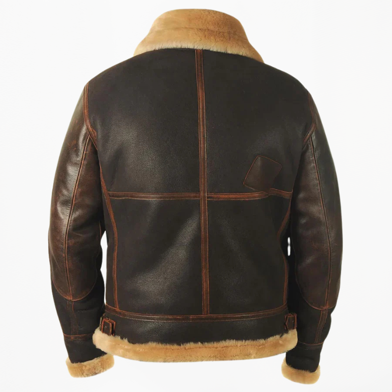 Arlo | Elegant Aviator Bomber Jacket