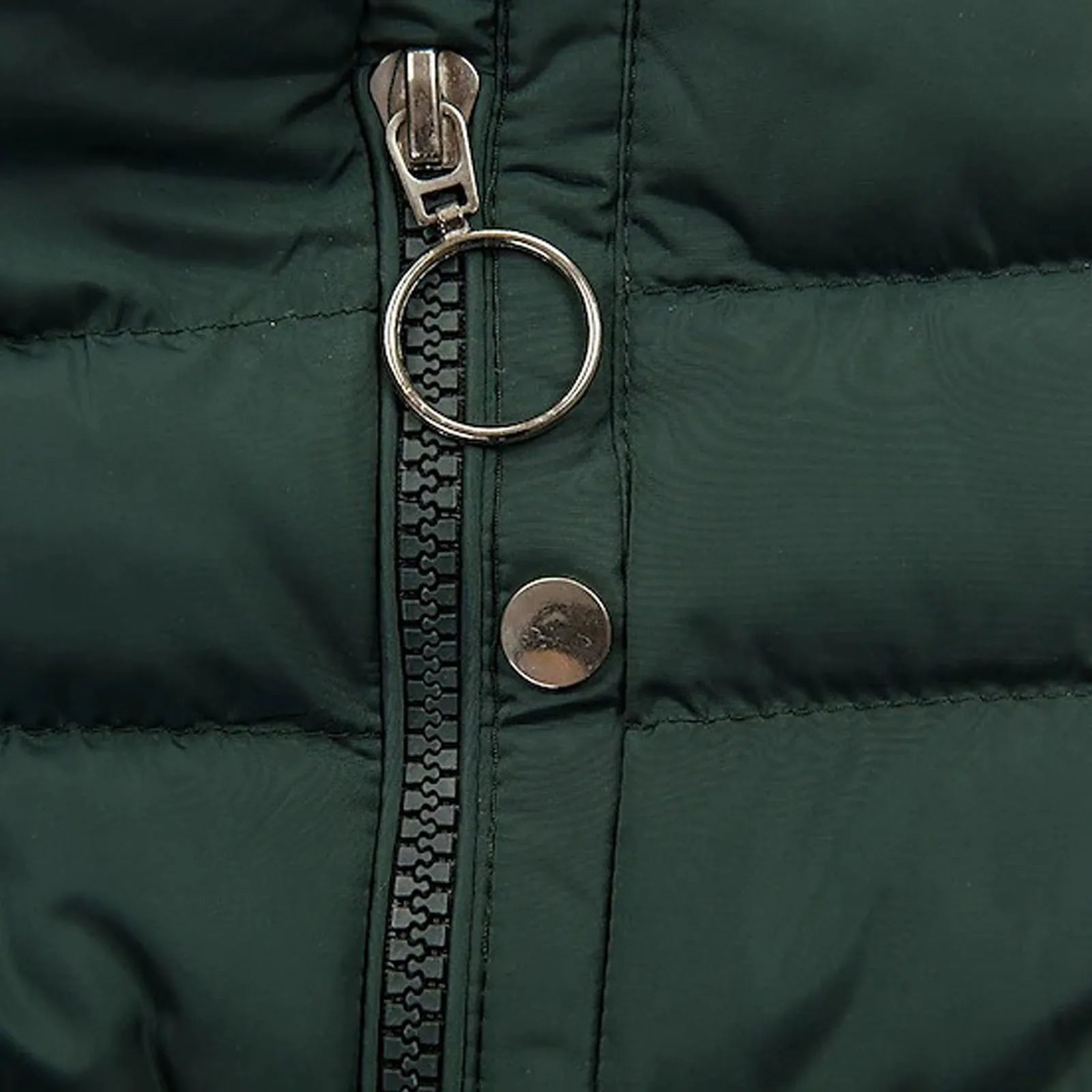 Coat with Faux Fur Lining