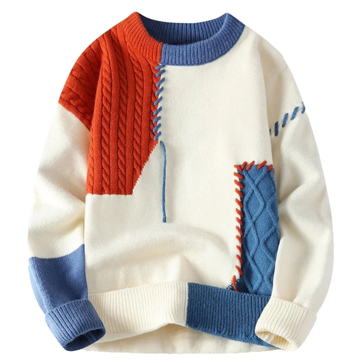Charles | Patchwork sweater