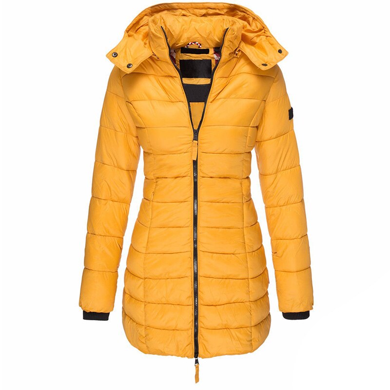 Alisa | The Best and Coziest Hooded Down Jacket with Zipper